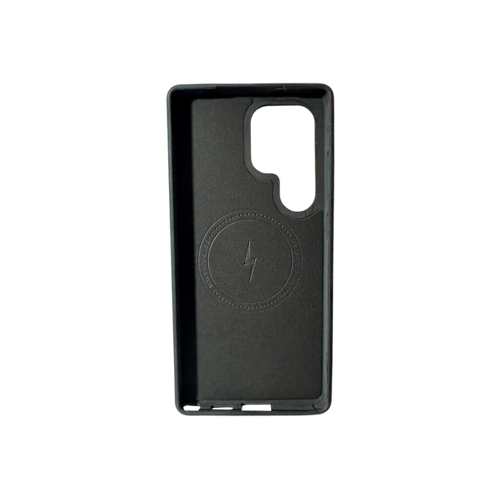 Samsung Galaxy S25 Ultra Brown Leather MagSafe Case – Luxury Magnetic Shockproof Cover