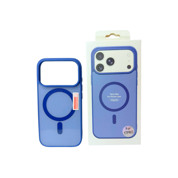 Apple iPhone 17 Pro  |💙 Frosted Blue MagSafe Case | Premium Matte Shockproof Cover (Copy)