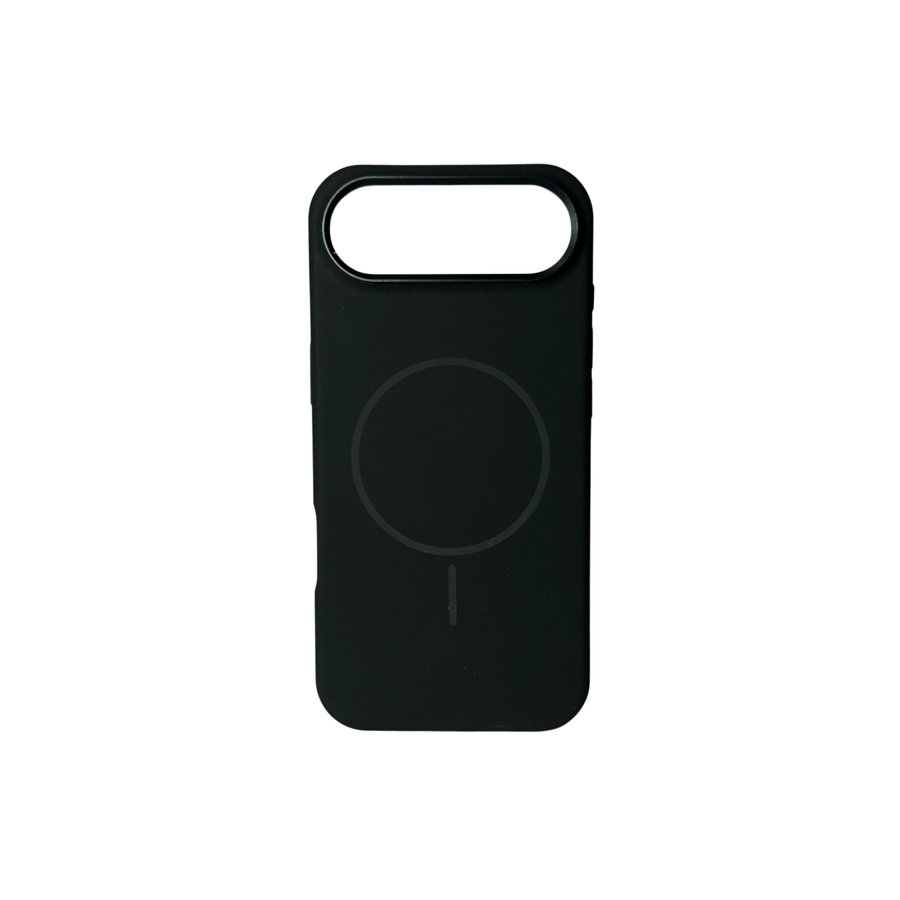 iPhone 17 Air Original Black Silicone MagSafe Case – Ultra Slim Premium Soft Touch Cover