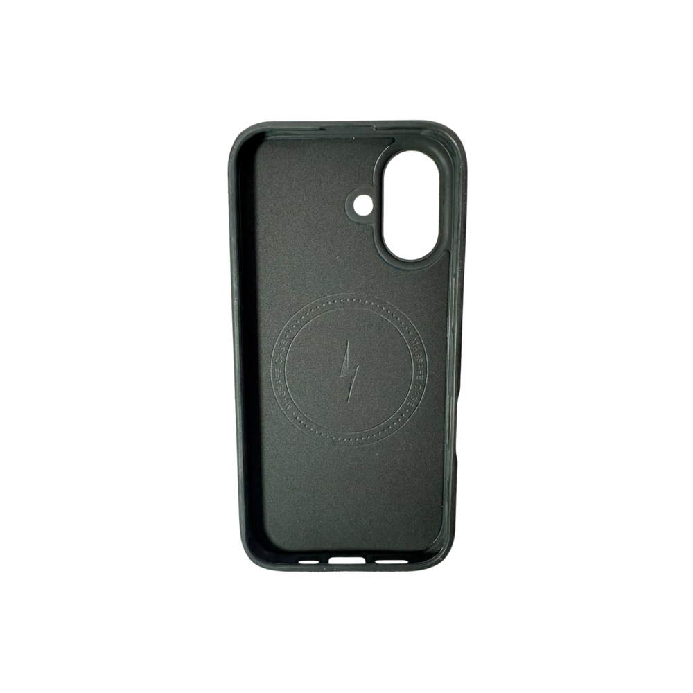 iPhone 16 Premium Leather MagSafe Case – Luxury Soft Touch Shockproof Cover with Metal Camera Ring