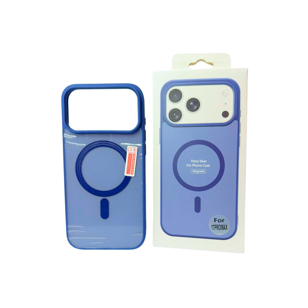 Apple iPhone 17 Pro Max |💙 Frosted Blue MagSafe Case | Premium Matte Shockproof Cover