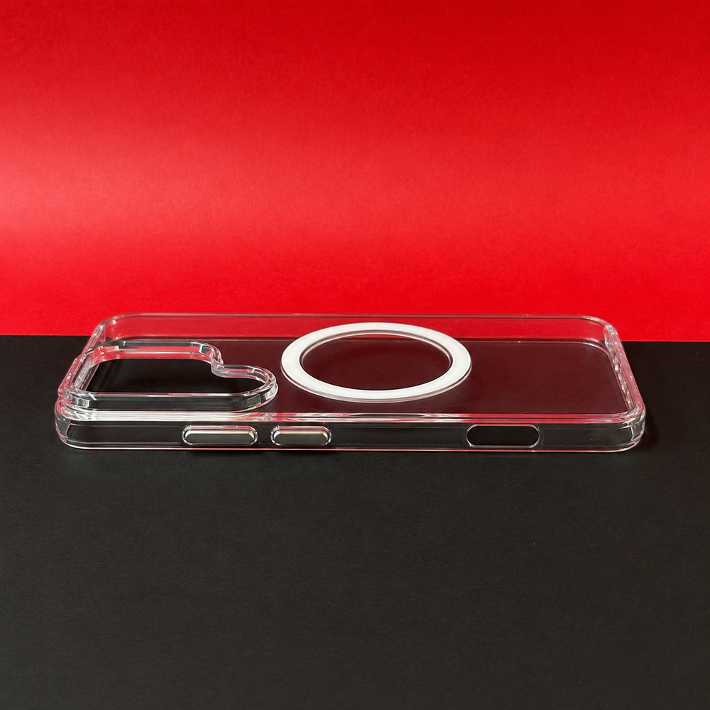 Samsung S25 Ultra Transparent Back Cover | Lifetime Anti-Yellow Guarantee | Shockproof Clear Case