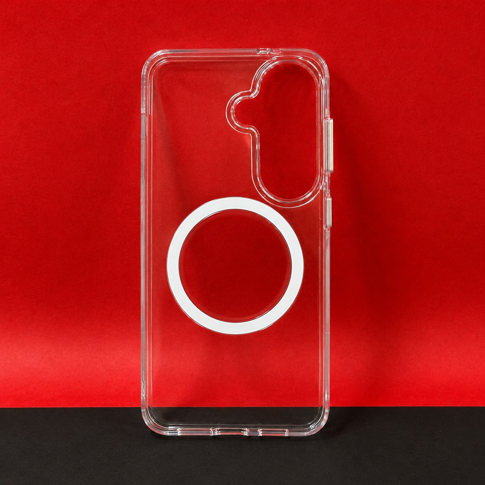 Samsung S26 Transparent Back Cover | Lifetime Anti-Yellow Guarantee | Shockproof Clear Case