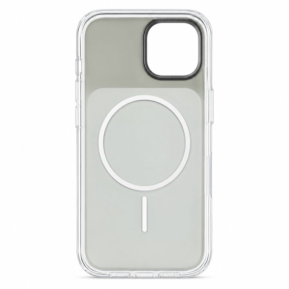 iPhone 15 Dual Shade Frosted MagSafe Back Cover | Shockproof Slim Matte Case