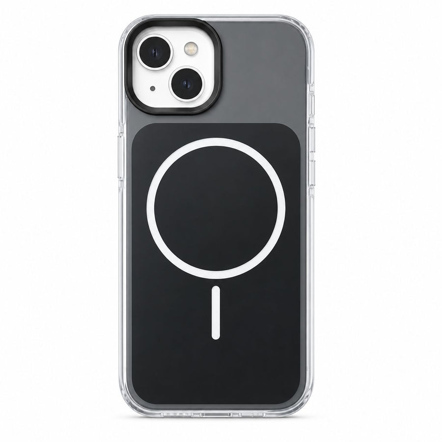 iPhone 15 Dual Shade Frosted MagSafe Back Cover | Shockproof Slim Matte Case