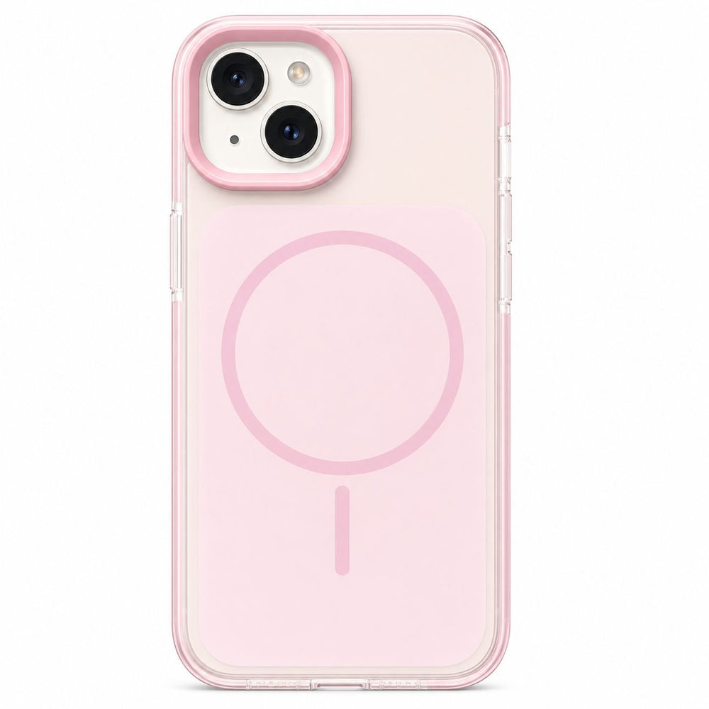 iPhone 15 Dual Shade Frosted MagSafe Back Cover | Shockproof Slim Matte Case
