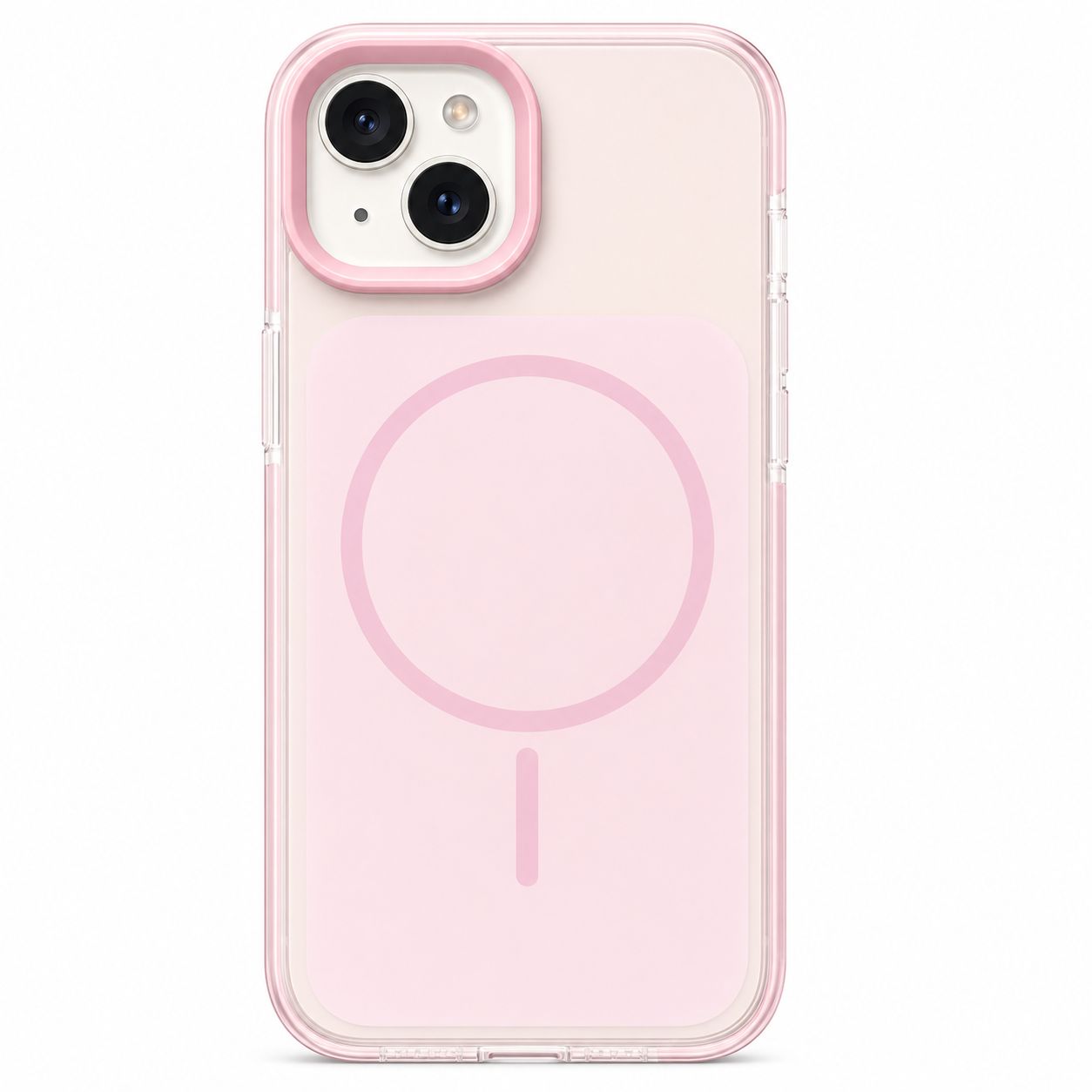 iPhone 15 Dual Shade Frosted MagSafe Back Cover | Shockproof Slim Matte Case